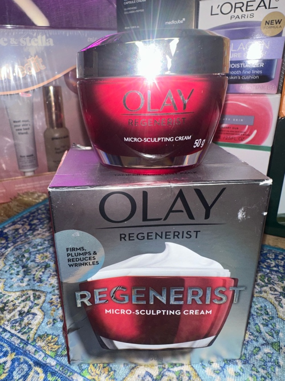 OLAY Regenerist Micro-Sculpting Cream 50g NEW